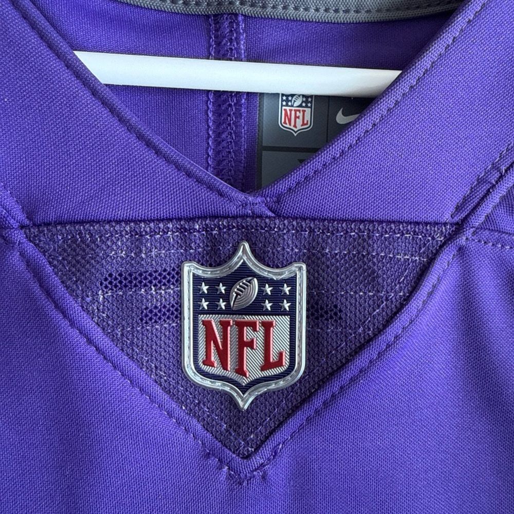 Men’s Nike Anthony Barr #55 Minnesota Vikings Vapor Limited Jersey Sz XL - RARE - Picture 5 of 6